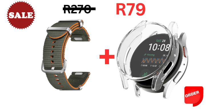 AI Smartwatch - Extra strap and a protector